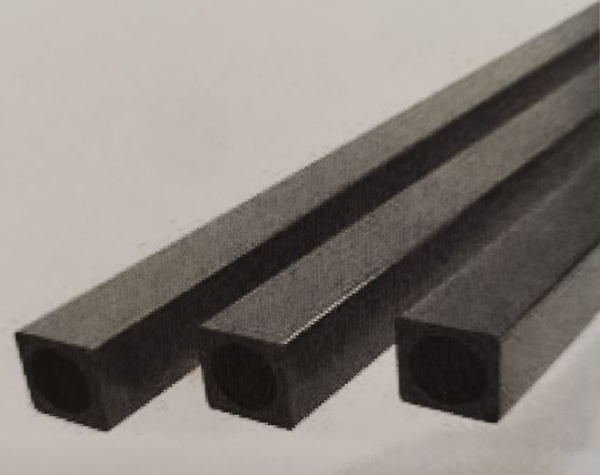 213086 CFK- Vierkantrohr 5x5/B4,0mm 1m
